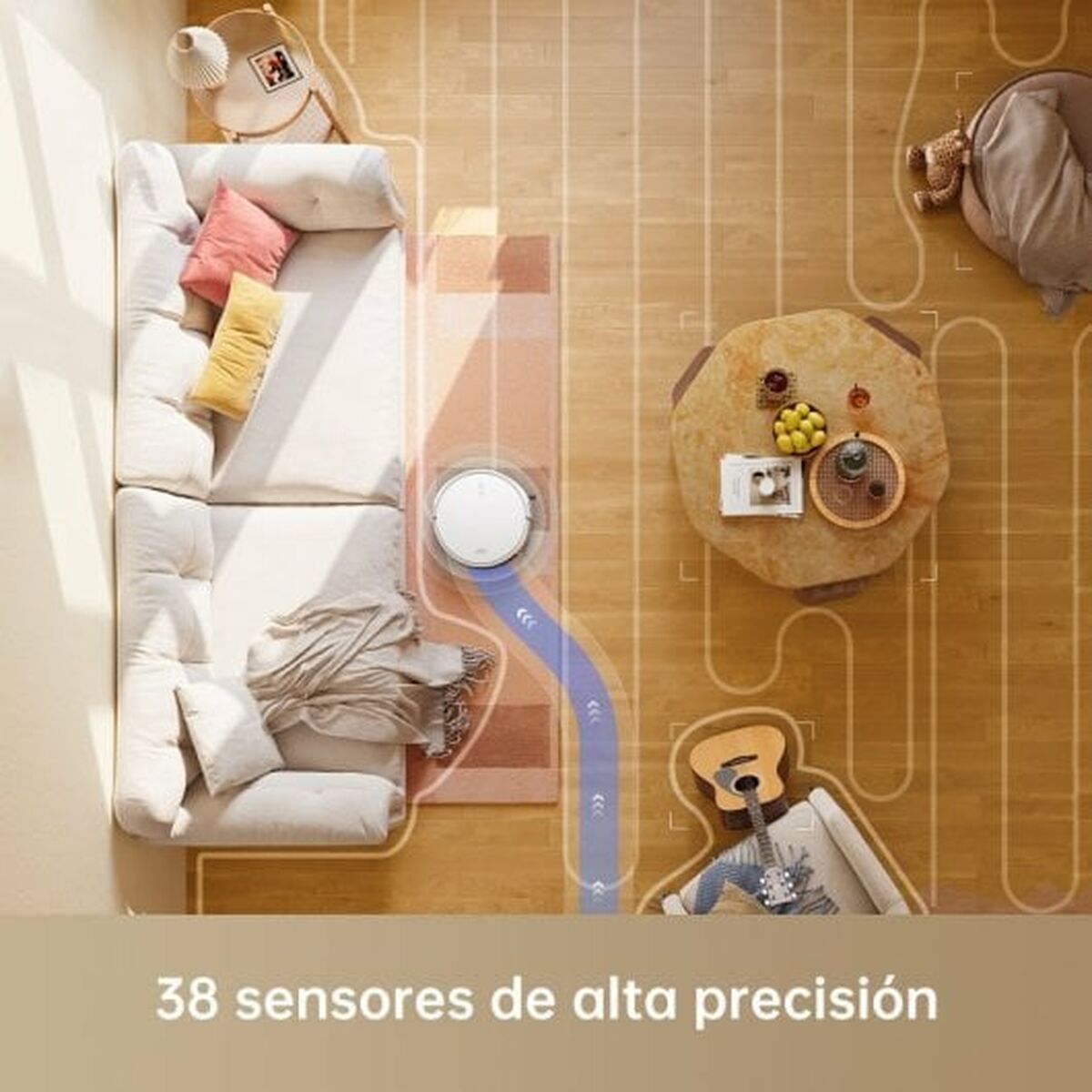 Robotický vysávač Dreame Mova M1 2600 mAh